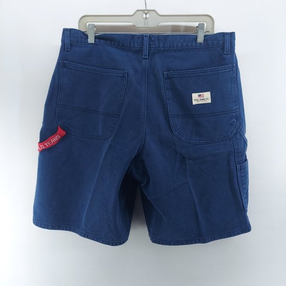 Vintage 90's Ralph Lauren Polo Jeans Co carpenter short size 34 - Picture 2 of 10